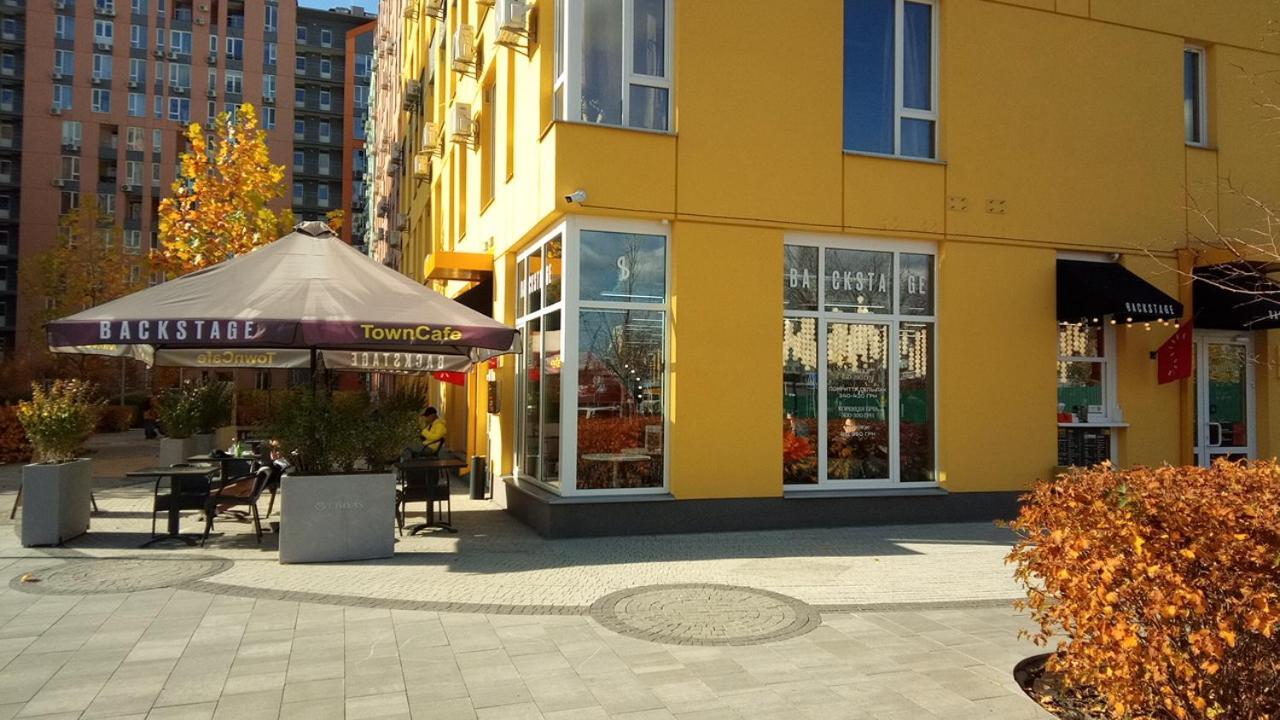 Positive Smile Studio Apartment In The Colorful Comfort Town Residental Complex. Kt-06. Kiev Exterior foto